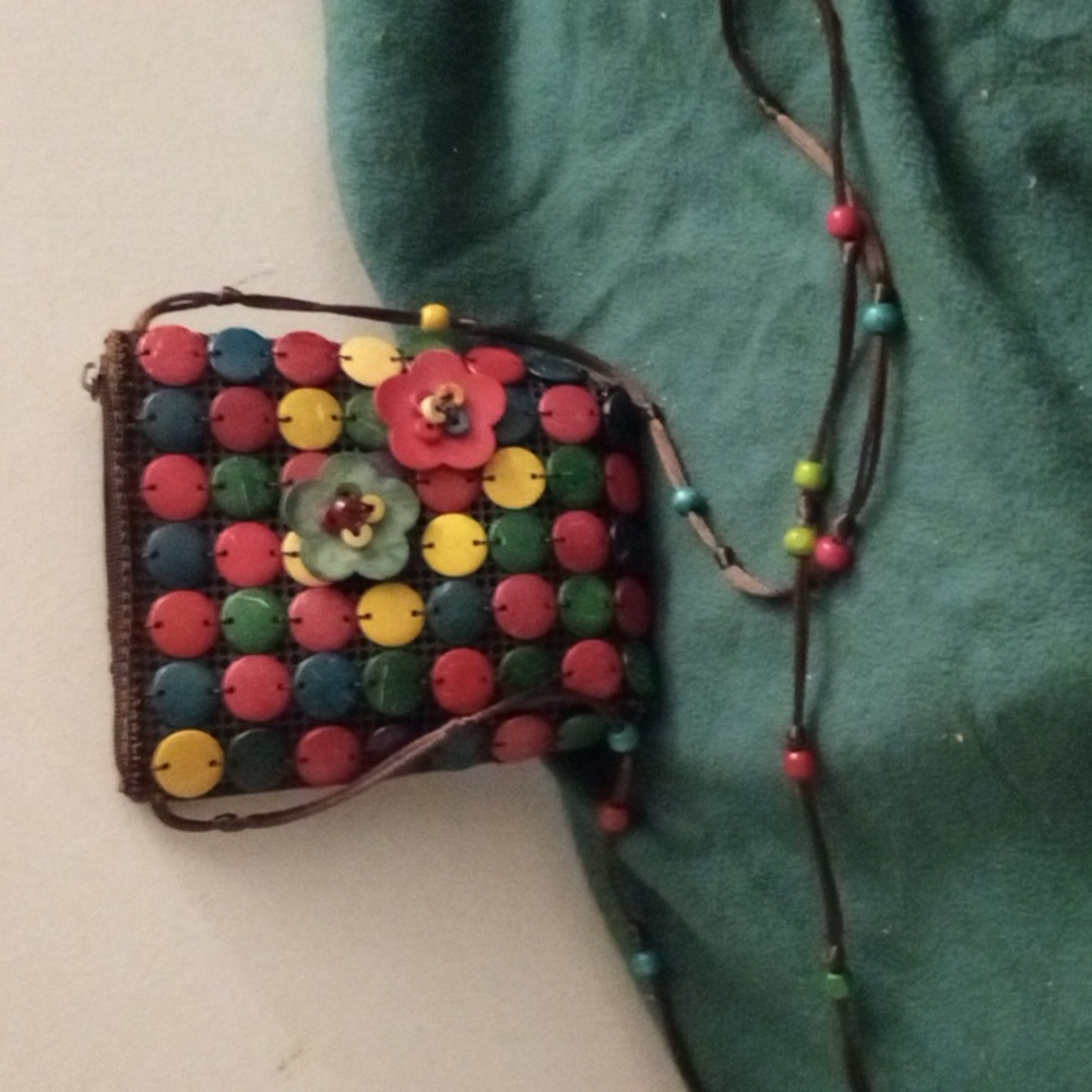 Home made leather like shoulder purse strap 26 inches